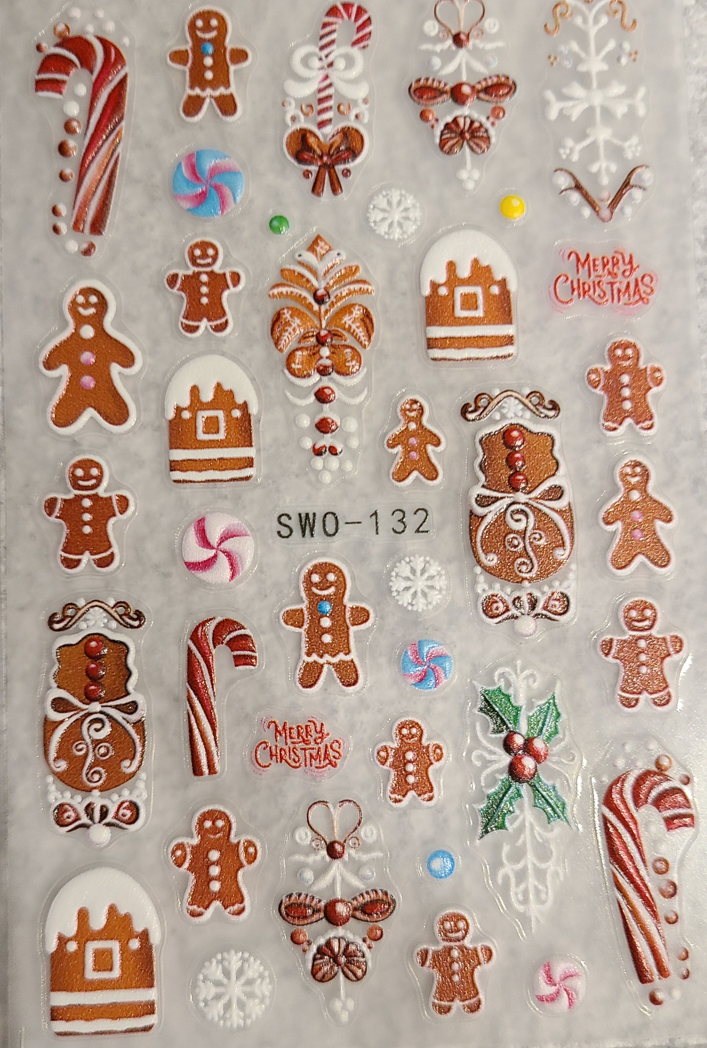 3d Christmas Stickers