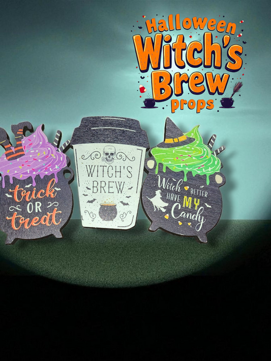 Witch's Brew Props