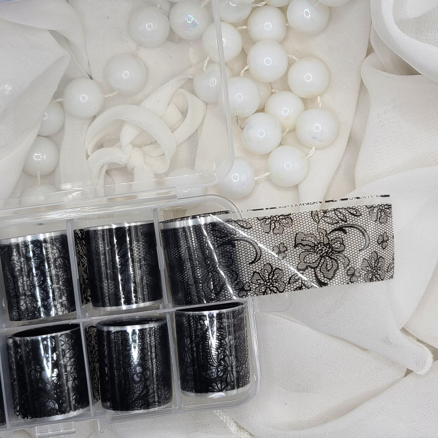 Lace transfer foil