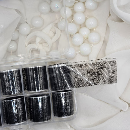 Lace transfer foil