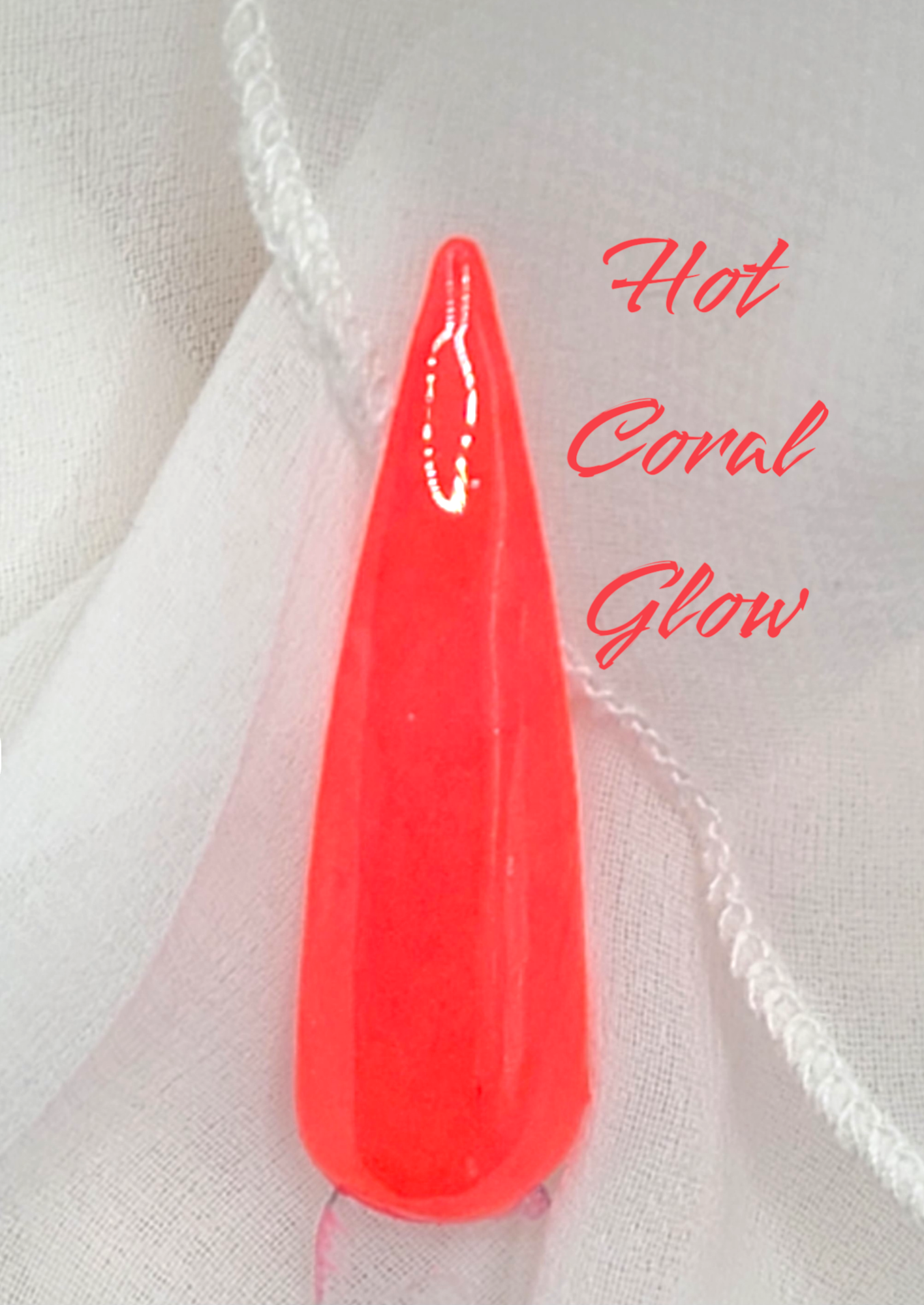 Hot Coral Glow