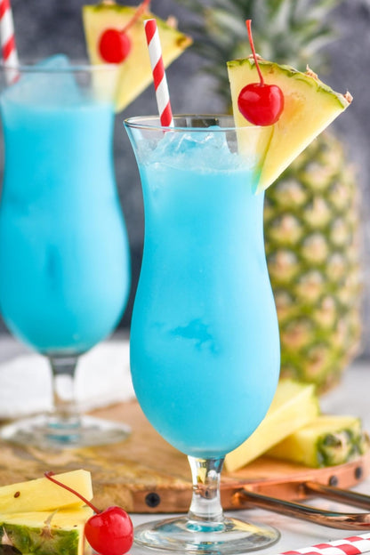 Glowing Blue Hawaiian