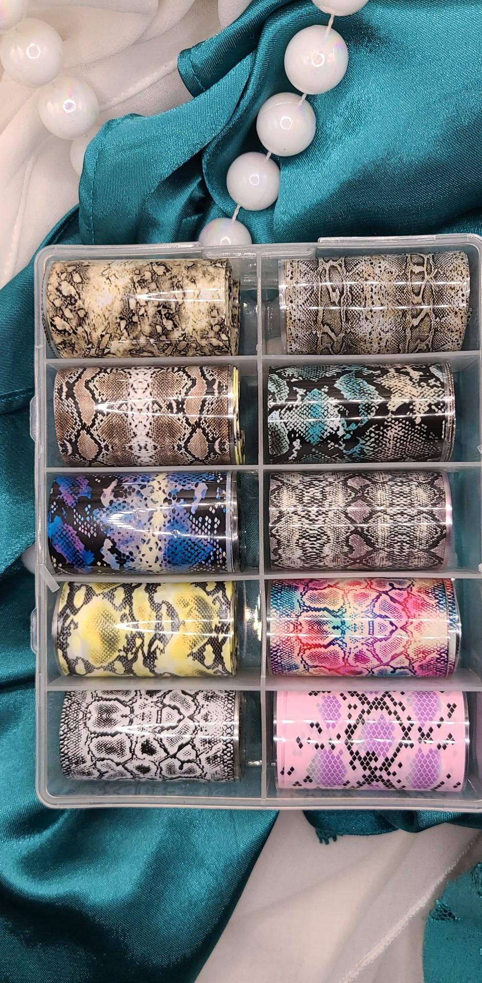 Transfer foils 10 pack