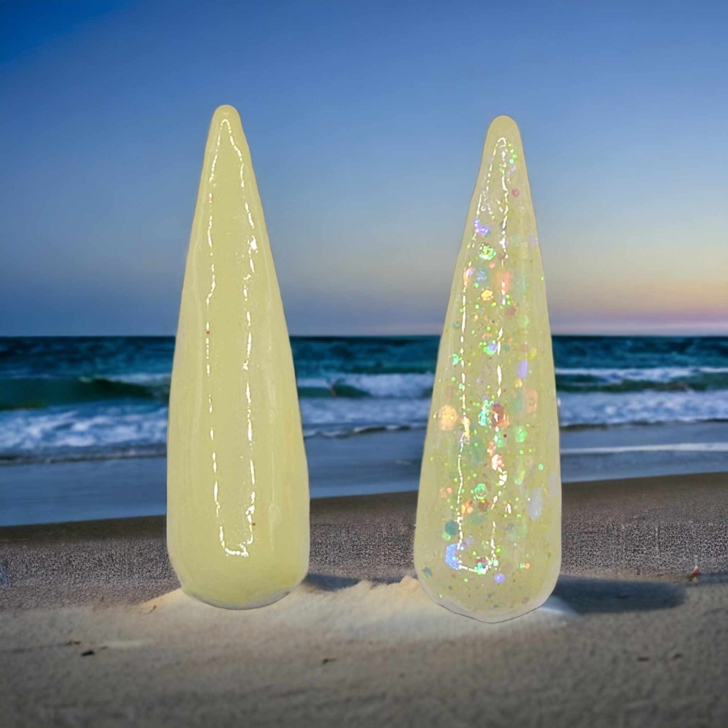 Pastel and sea glass collection