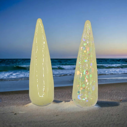 Pastel and sea glass collection