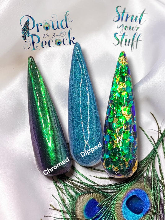 Peacock Feathers Duo