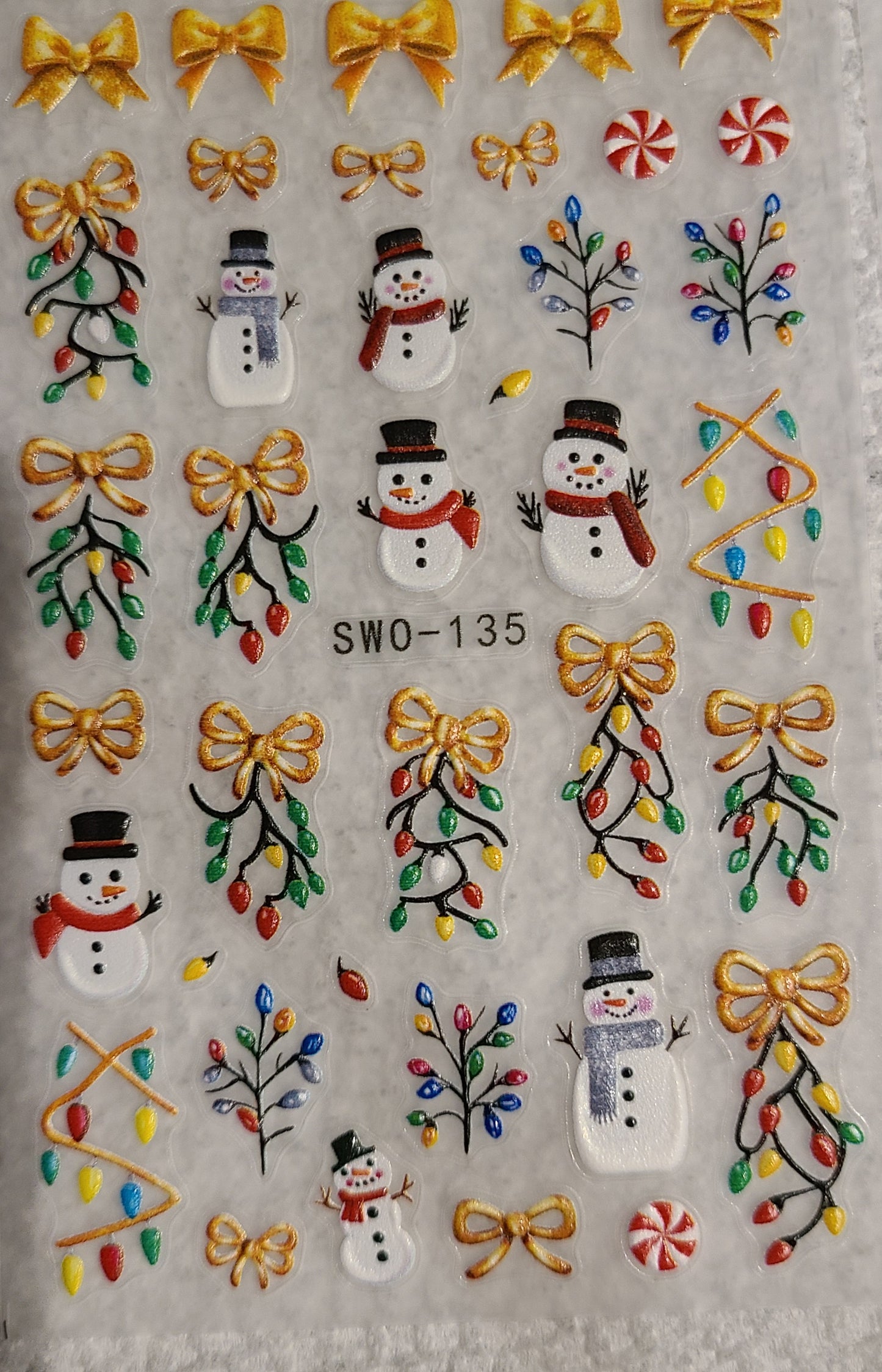3d Christmas Stickers