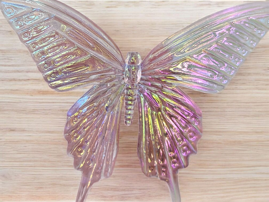 Unicorn chrome butterfly prop