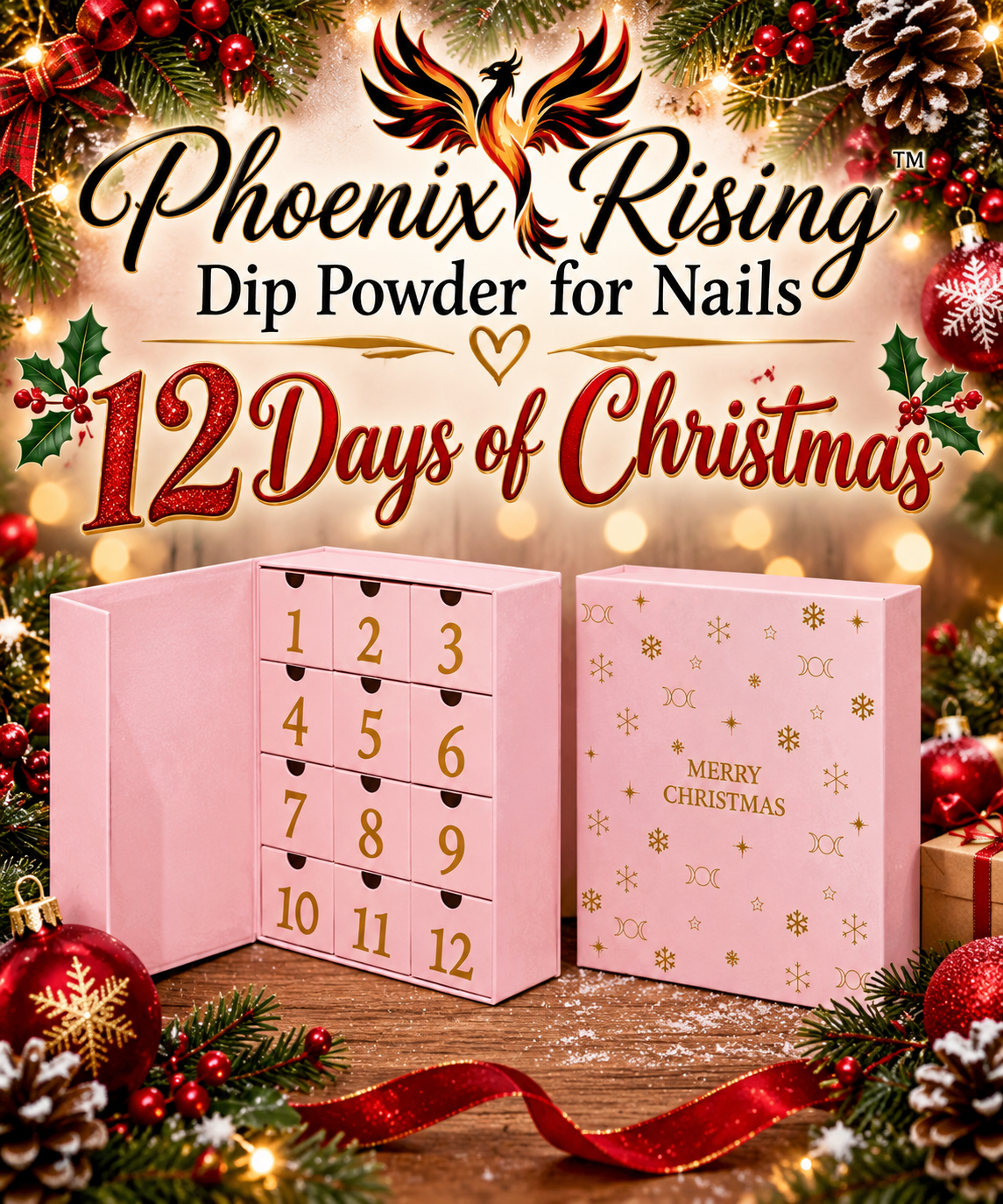 Pre- Order.                       12 Days of Christmas Advent Calendar
