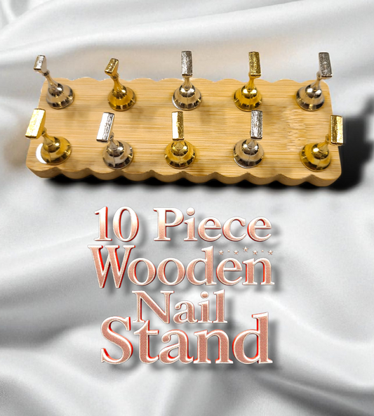 Wooden Nail Stand